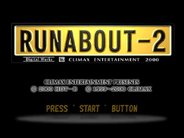 Runabout 2 (JP) screen shot title